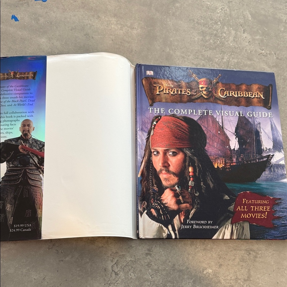 Disney Pirates of the Caribbean Complete Visual Guide - Blue Cover - Picture 8 of 10